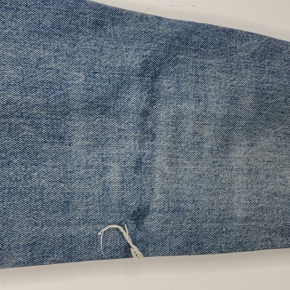 We The Free Skinny Jeans Ripped Knee Raw Hem High Rise Ankle Button Fly Women 26 - Picture 8 of 11